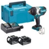Makita DTW1002RTJ 18V LXT BRUSHLESS High Torque 1/2in Impact Wrench 2x 5.0Ah Battery Kit
