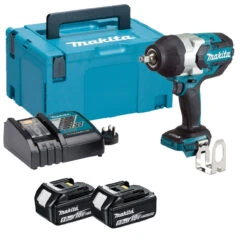 Makita DTW1002RTJ 18V LXT BRUSHLESS High Torque 1/2in Impact Wrench 2x 5.0Ah Battery Kit