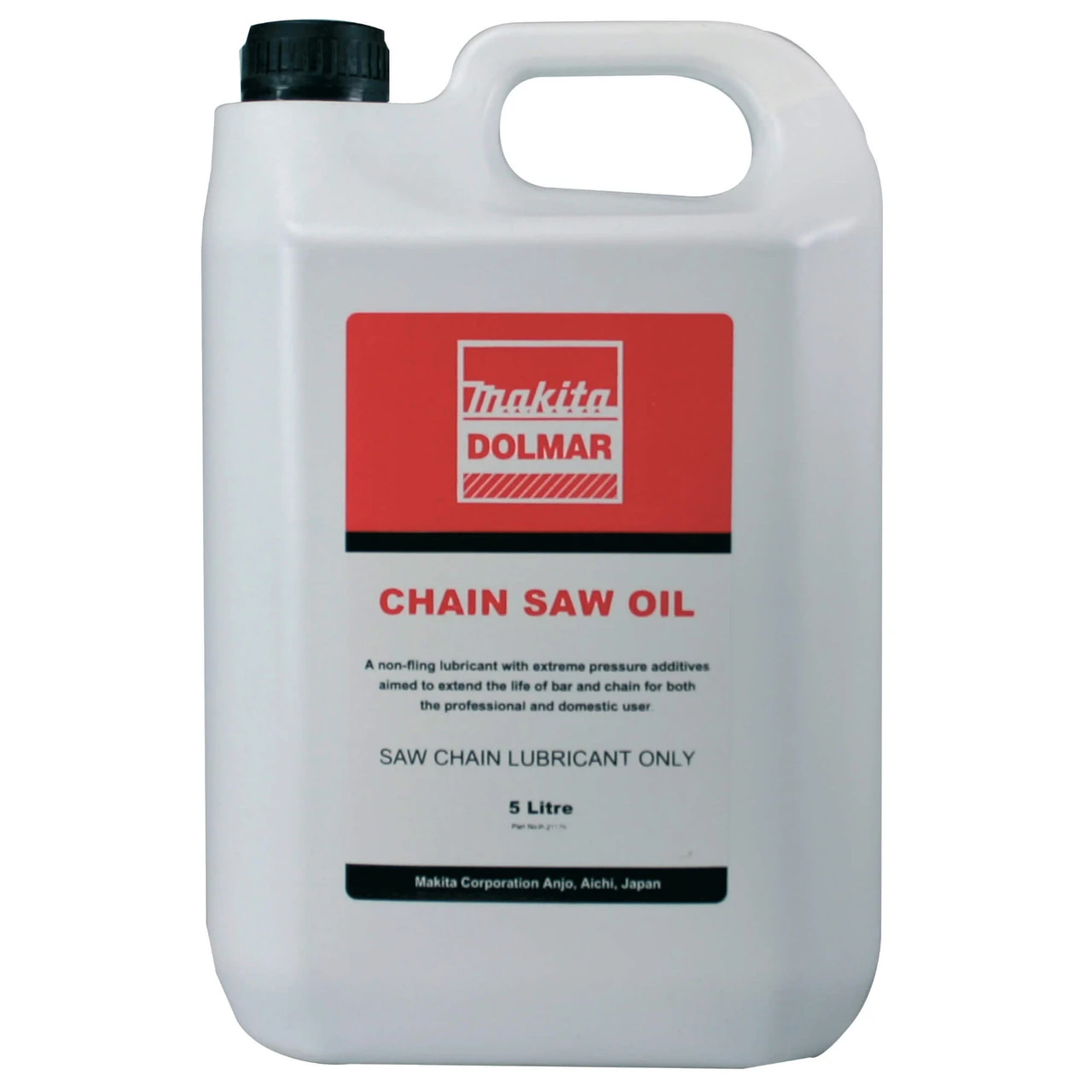 Makita P-21179 5 Litre Chainsaw Oil For Bar & Chain 1 Makita P-21179 5 Litre Chainsaw Oil For Bar & Chain