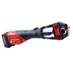 Rothenberger 18V Romax 4000 Cordless Press Fit Machine With 3pc Jaw Set And 4.0Ah Battery Kit