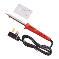 60W Soldering Iron With 240v BS UK Plug & Metal Stand For Electrical & Hobby Use