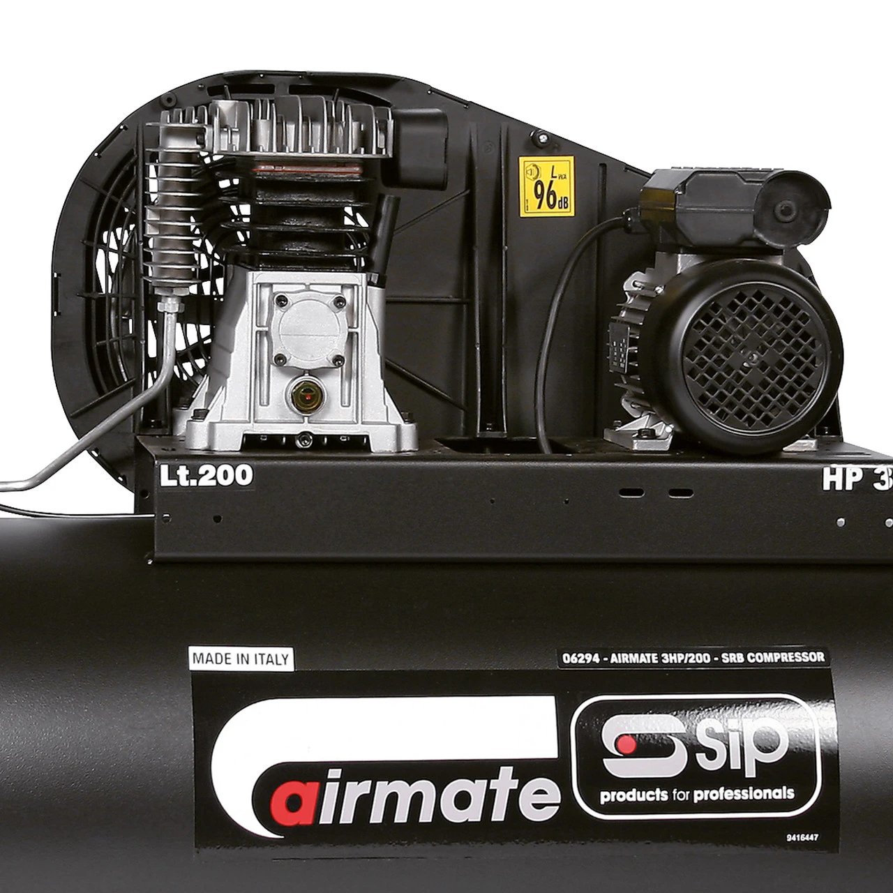 SIP Airmate 3HP/200-SRB Compressor 06294 5 SIP Airmate 3HP/200-SRB Compressor 06294 - Image 5