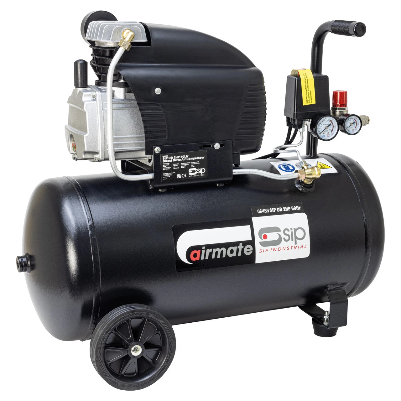 SIP 06459 RC2/50 50 Litre Compressor 2HP 8CFM 116PSI 5 SIP 06459 RC2/50 50 Litre Compressor 2HP 8CFM 116PSI - Image 5