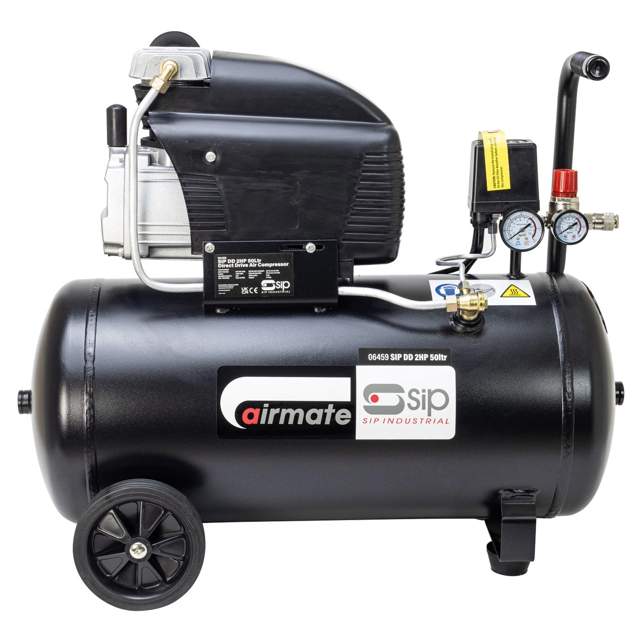 SIP 06459 RC2/50 50 Litre Compressor 2HP 8CFM 116PSI 3 SIP 06459 RC2/50 50 Litre Compressor 2HP 8CFM 116PSI - Image 3