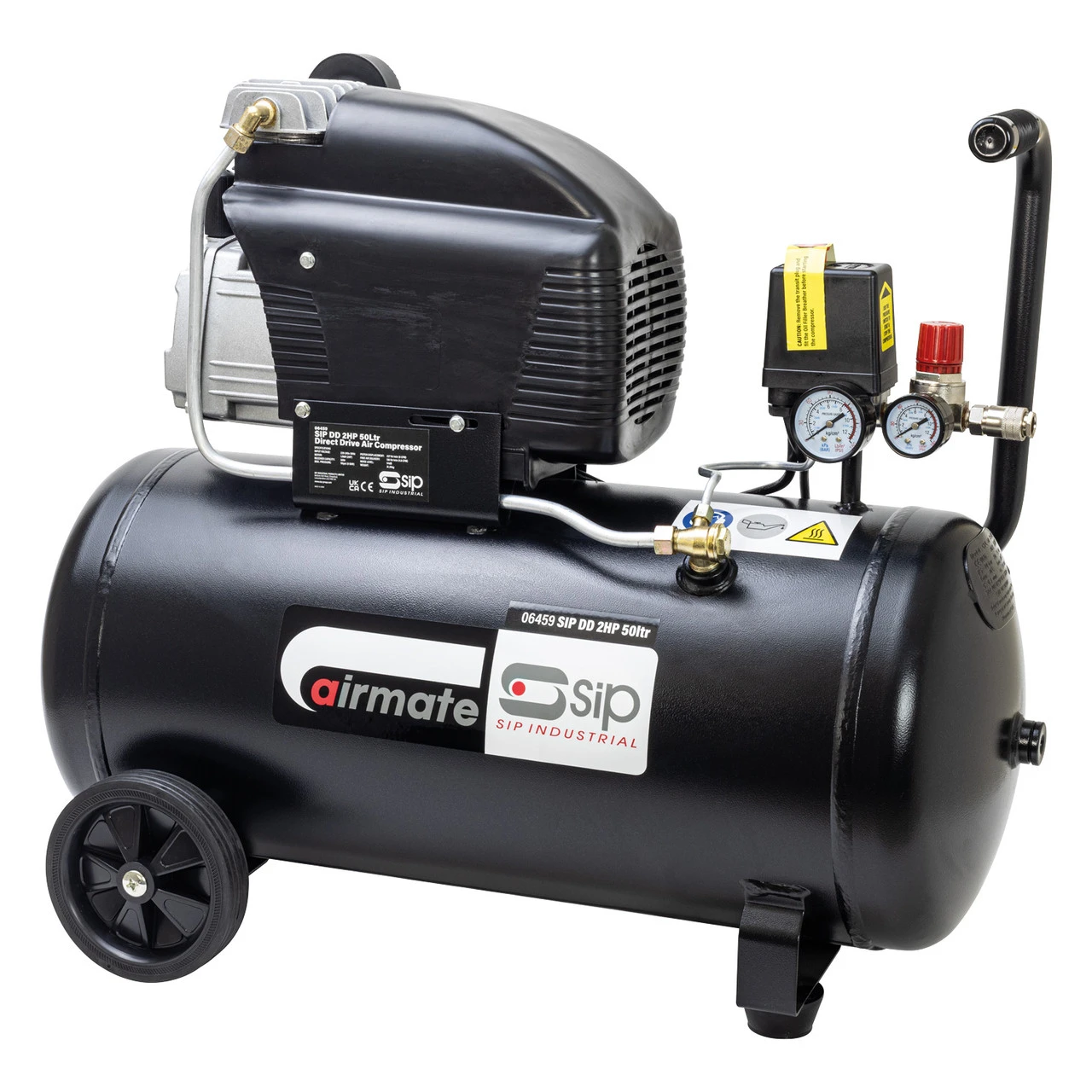 SIP 06459 RC2/50 50 Litre Compressor 2HP 8CFM 116PSI 4 SIP 06459 RC2/50 50 Litre Compressor 2HP 8CFM 116PSI - Image 4