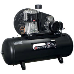 SIP Airmate TN7.5/270 Compressor (3phase)c/w Anti Vibs -Power Tool Store SIP06585 1 18014.1719312610