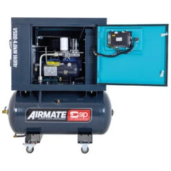 SIP VSDD 4kW 8bar 160ltr Rotary Screw Compressor  (230v)