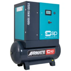 SIP VSDD 15kW 8bar 500ltr Rotary Screw Compressor (400V) -Power Tool Store SIP08263 1 55061.1718264157