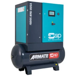 SIP VSDD/RD 11kW 8bar 500ltr Rotary Screw Compressor With Dryer (400V)