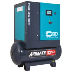 SIP VSDD 15kW 10bar 500ltr Rotary Screw Compressor (400v) -Power Tool Store SIP08268 1 93017.1718264158
