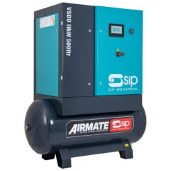 SIP VSDD/RDF 11kW 8bar 500ltr Rotary Screw Compressor With Dryer & Filter (400V)