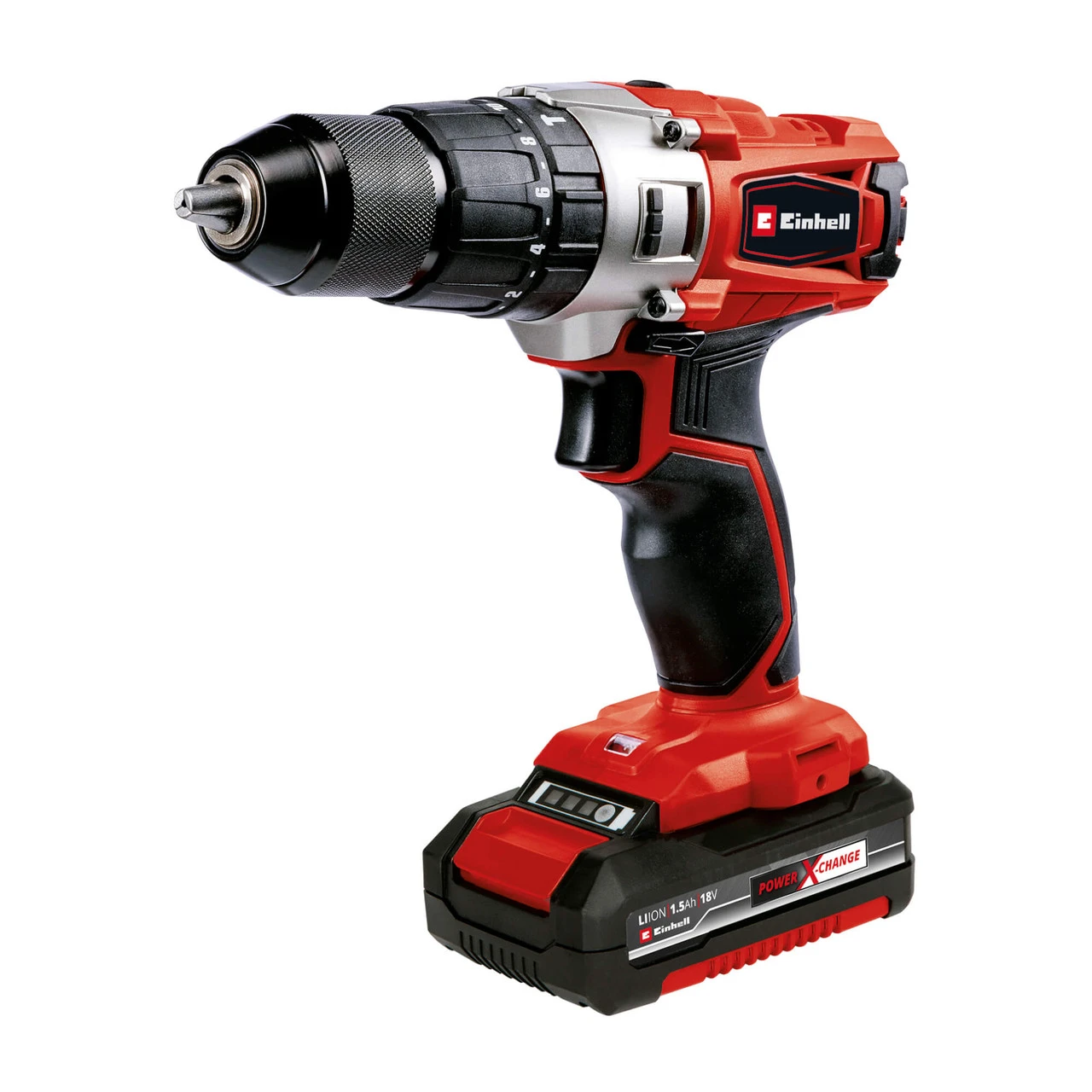 Einhell 18V Power X-Change Combi Drill 1.5Ah Kit 1 Einhell 18V Power X-Change Combi Drill 1.5Ah Kit