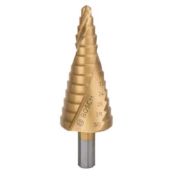 Bosch HSS-TIN 6-30mm Diameter Step Drill Bit