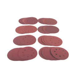 Amtech 40pc Circular Sanding Sheet Mixed Grit 115mm