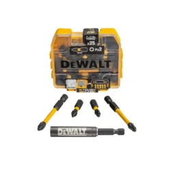 DeWalt XMS22IMPCT21 25 Piece PZ2 Impact Bits Box With Drive Holder